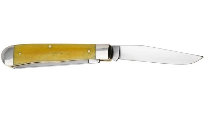 Case Trapper 20030 Smooth Yellow Bone 6254 SS, Navaja 4 Case Trapper 20030 Smooth Yellow Bone 6254 SS, Navaja - Imagen 2