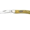 Case Small Texas Toothpick 20035 Smooth Yellow Bone 610096 SS, Navaja