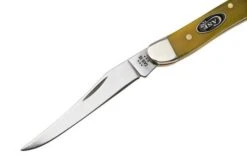 Case Small Texas Toothpick 20035 Smooth Yellow Bone 610096 SS, Navaja -Case Knives Ventas CE20035 03 case