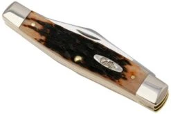 Case Large Stockman Amber Jigged Bone, 00204, 6375 CV Navaja -Case Knives Ventas CE204 06 case