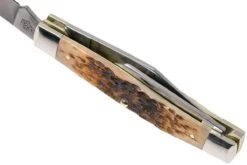 Case Large Stockman Amber Jigged Bone, 00204, 6375 CV Navaja -Case Knives Ventas CE204 08 case ce204 08