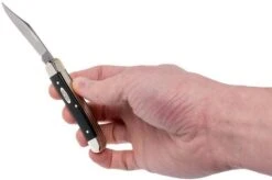 Case Working Medio JACK Knife Jet Black Synthetic, 220 22087 SS Navaja -Case Knives Ventas CE220 10 case ce220 10