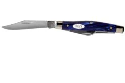 Case Medium Stockman Blue Pearl Kirinite, 23442, 10344 SS Navaja -Case Knives Ventas CE23442 03 case