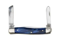 Case Medium Stockman 23448 Smooth Blue Pearl Kirinite 10318 SS, Navaja -Case Knives Ventas CE23448 04 case