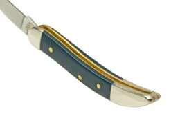 Case Small Texas Toothpick Navy Blue Synthetic, 23617, 4254 SS Navaja -Case Knives Ventas CE23617 04 case