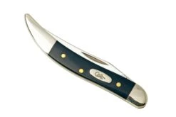 Case Small Texas Toothpick Navy Blue Synthetic, 23617, 4254 SS Navaja -Case Knives Ventas CE23617 06 case