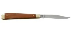 Case Slimline Trapper, Smooth Natural Canvas Micarta, 23691, 101048 SS, Navaja -Case Knives Ventas CE23691 02 case