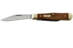 Case Small Swell Centre Jack Natural Canvas Micarta 23694, 10225 SS, Navaja