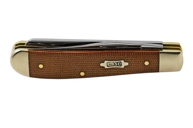 Case Mini Trapper, Smooth Canvas Micarta, 23695, 10207 SS, Navaja 8 Case Mini Trapper, Smooth Canvas Micarta, 23695, 10207 SS, Navaja - Imagen 6