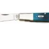 Case Barlow Caribbean Blue Bone, Sawcut Jig, 25581, 62009 1/2 SS, Navaja