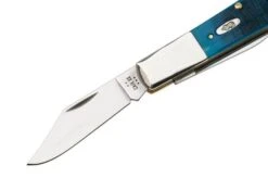 Case Barlow Caribbean Blue Bone, Sawcut Jig, 25581, 62009 1/2 SS, Navaja -Case Knives Ventas CE25581 03 case