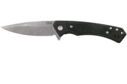 Case The Marilla, Black Anodized Aluminum, S35VN, Black G10 Inlay, 25880 Navaja