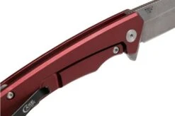 Case The Marilla, Red Anodized Aluminum, S35VN, Black G10 Inlay, 25881 Navaja -Case Knives Ventas CE25881 06 case 1