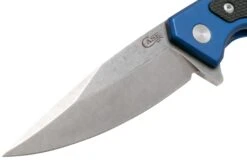 Case The Marilla, Blue Anodized Aluminum, S35VN, Black G10 Inlay, 25882 Navaja -Case Knives Ventas CE25882 03 case