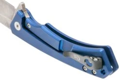 Case The Marilla, Blue Anodized Aluminum, S35VN, Black G10 Inlay, 25882 Navaja -Case Knives Ventas CE25882 05 case