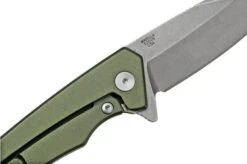 Case The Marilla, Green Anodized Aluminum, S35VN, Black G10 Inlay, 25883 Navaja -Case Knives Ventas CE25883 05 case