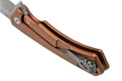 Case The Marilla, S35VN, Brown Anodized Aluminum, Black G-10 Inlay, 25885 Navaja -Case Knives Ventas CE25885 04 case