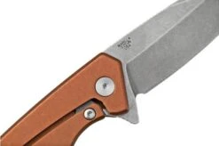 Case The Marilla, S35VN, Brown Anodized Aluminum, Black G-10 Inlay, 25885 Navaja -Case Knives Ventas CE25885 05 case