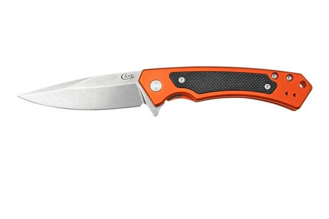 Case The Marilla, Orange Anodized Aluminum, S35VN, Black G-10 Inlay, 25886 Navaja 3 Case The Marilla, Orange Anodized Aluminum, S35VN, Black G-10 Inlay, 25886 Navaja