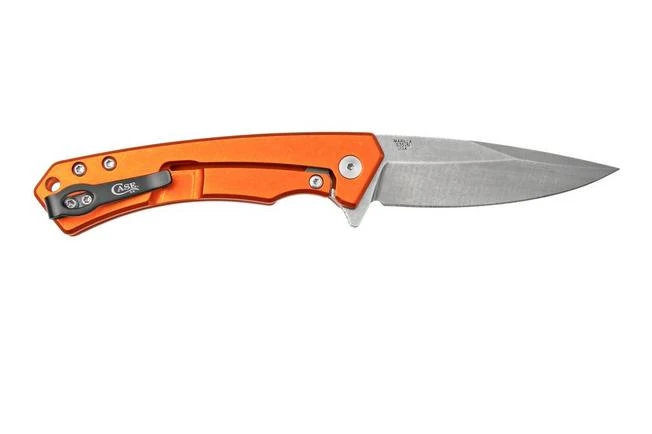 Case The Marilla, Orange Anodized Aluminum, S35VN, Black G-10 Inlay, 25886 Navaja 4 Case The Marilla, Orange Anodized Aluminum, S35VN, Black G-10 Inlay, 25886 Navaja - Imagen 2