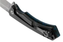 Case The Marilla, Blue & White & Black Marbled Carbon Fiber, S35VN, 25895 Navaja -Case Knives Ventas CE25895 04 case