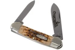 Case Canoe Amber Jigged Bone, 00263, 62131 CV Navaja