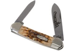 Case Canoe Amber Jigged Bone, 00263, 62131 CV Navaja