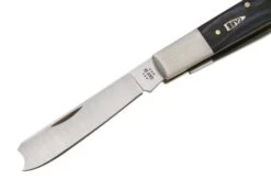 Case Razor 27823 Smooth Black Micarta 102005RAZ SS, Navaja -Case Knives Ventas CE27823 03 case