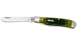 Case Mini Trapper 27861, Green Apple Bone, Peach Seed Jig, 6207 SS, Navaja