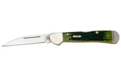 Case CopperLock Green Apple Bone, Peach Seed Jig, 27864, 61549WL SS Navaja