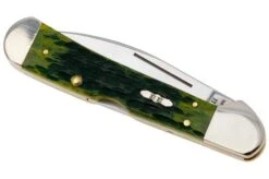 Case CopperLock Green Apple Bone, Peach Seed Jig, 27864, 61549WL SS Navaja -Case Knives Ventas CE27864 06 case