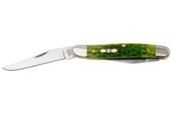 Case Muskrat Green Apple Bone, Peach Seed Jig, 27866, MUSKRAT SS Navaja