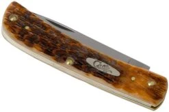Case Sod Buster Jr Amber Jigged Bone, 30092, 6137 CV Navaja -Case Knives Ventas CE30092 04 case 1