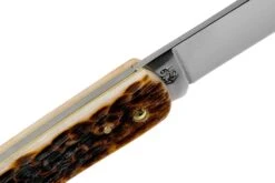 Case Sod Buster Jr Amber Jigged Bone, 30092, 6137 CV Navaja -Case Knives Ventas CE30092 06 case