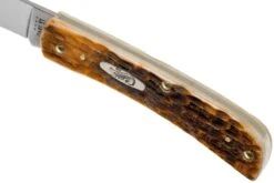 Case Sod Buster Jr Amber Jigged Bone, 30092, 6137 CV Navaja -Case Knives Ventas CE30092 07 case