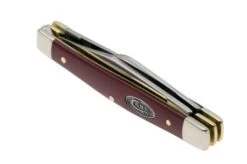 Case Medium Stockman 30465 Smooth Mulberry Synthetic 4344 SS Navaja -Case Knives Ventas CE30465 05 case