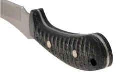 Case Ridgeback Hunter 30593, Stonewashed Stainless Steel, Black Burlap Laminate, Cuchillo De Caza -Case Knives Ventas CE30593 04 case