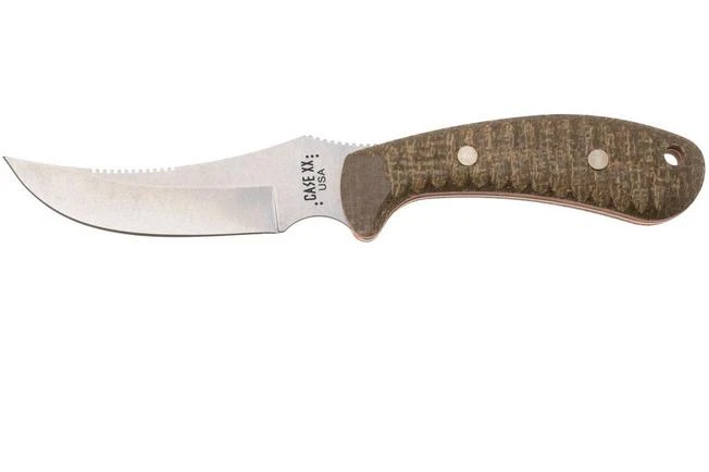 Case Ridgeback Hunter 30594, Stonewashed Stainless Steel, Green Laminate/Orange G10, Cuchillo De Caza 3 Case Ridgeback Hunter 30594, Stonewashed Stainless Steel, Green Laminate/Orange G10, Cuchillo De Caza