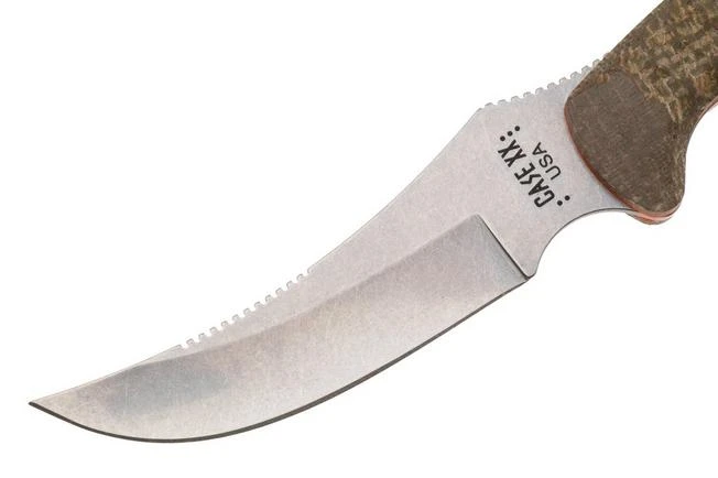 Case Ridgeback Hunter 30594, Stonewashed Stainless Steel, Green Laminate/Orange G10, Cuchillo De Caza 5 Case Ridgeback Hunter 30594, Stonewashed Stainless Steel, Green Laminate/Orange G10, Cuchillo De Caza - Imagen 3