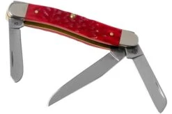 Case Medium Stockman Dark Red Bone, Peach Seed Jig, 31951, 6318 CV Navaja -Case Knives Ventas CE31951 02 case 1