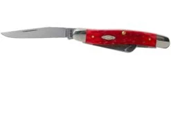 Case Medium Stockman Dark Red Bone, Peach Seed Jig, 31951, 6318 CV Navaja -Case Knives Ventas CE31951 03 case