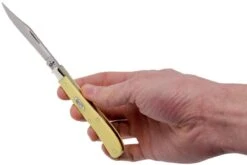 Case Slimline Trapper Yellow Synthetic, 00031, 31048 CV Navaja -Case Knives Ventas CE31 09 case ce31 09