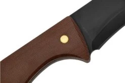 Case Sasquatch Bowie 35101 Smooth Natural Micarta 1095 CS Cuchillo Bowie -Case Knives Ventas CE35101 05 case