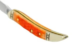 Case Small Texas Toothpick 35817 Crandall Jig Cayenne Bone, Navaja -Case Knives Ventas CE35817 04 case