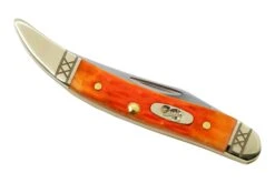Case Small Texas Toothpick 35817 Crandall Jig Cayenne Bone, Navaja -Case Knives Ventas CE35817 06 case