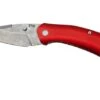 Case Westline 36551 Red Anodized Aluminum, Drop Point Blade S35VN, Navaja