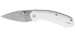 Case Westline, Silver Anodized Aluminum, Drop Point Blade S35VN, 36553 Navaja