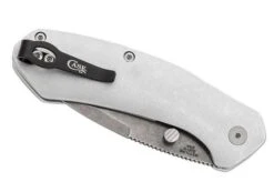 Case Westline, Silver Anodized Aluminum, Drop Point Blade S35VN, 36553 Navaja -Case Knives Ventas CE36553 04 case 1