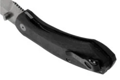 Case Westline 36554 Black Marbled Carbon Fiber, Drop Point Blade S35VN, Navaja -Case Knives Ventas CE36554 04 case