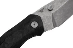 Case Westline 36554 Black Marbled Carbon Fiber, Drop Point Blade S35VN, Navaja -Case Knives Ventas CE36554 05 case